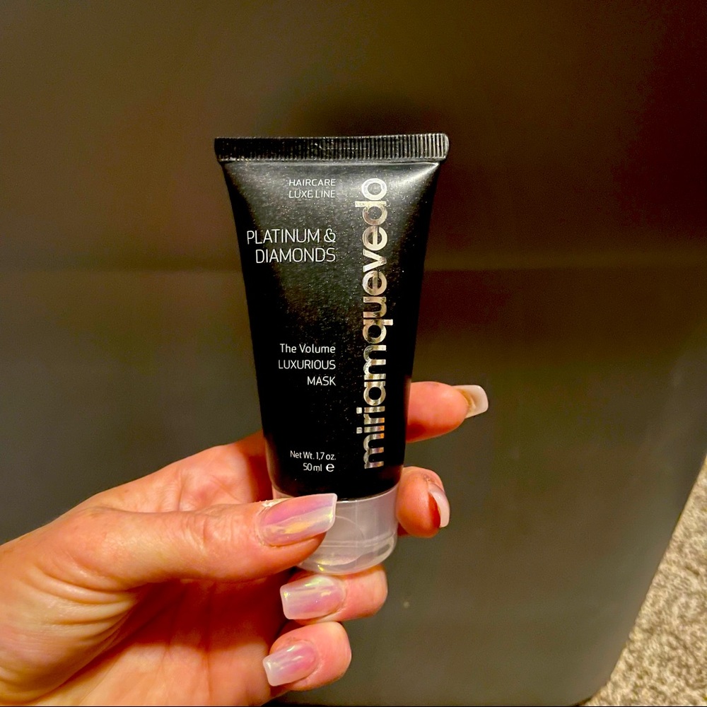 Miriam Quevedo platinum and diamonds luxury hair care mask NEW SEALED